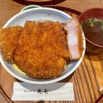 Tonkatsu Marushichi - 焼きカツ丼（特上ハーフ）