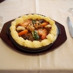 ガスビル食堂 - ガスビル食堂 名物料理 「ムーサカ」