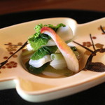 招福樓 - ミル貝 と 花山葵 と 独活