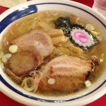 ラーメンつり吉 - しおラーメン大盛り(800円)