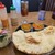 デニス キッチン アジアンダイニングバー - 料理写真:ダブルカレーセット（バターチキン、マトン、アイスティー）