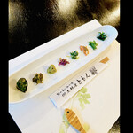 郷土料理ともん - 山菜の前菜　８種盛　　　byまみこまみこ