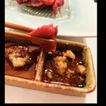 郷土料理ともん - 馬刺　まったりねっとり　例えると、生まぐろのねっとりさと似てる感じ　byまみこまみこ