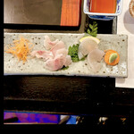 郷土料理ともん - 天然山女のお造り　byまみこまみこ