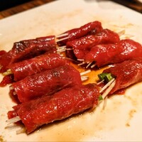 焼肉USON - カルパッチョ風ネギムチンロース