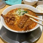 244394310 - 排骨担々麺＠1,250円（税込）