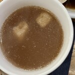 Cibo & Piantato - ハンバーグにはスープも付いちゃう♡