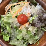 Cibo & Piantato - ハンバーグにはサラダ付き♡