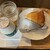 MooMooまきば - 料理写真:のむヨーグルトとヨーグルトベイクドチーズケーキ