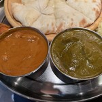 Izakaya Indian Curry and Asian Restaurant Chandrama - シーフードカレー＆チキンサグカレー