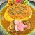 スパイシーカリーハウス 銀座半月 - 料理写真:サクラチキンカリー＆ムング豆のトマト煮込みカリー