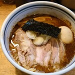 こうかいぼう - ちゃーしゅうめん＋味付たまご