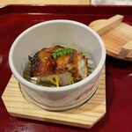 銀座 きた川 - 穴子の蒸し寿司