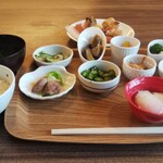 244399635 - 朝食ビュッフェ(第一段で食べたもの)