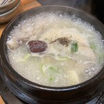 オムニ食堂 - 半参鶏湯　1750円