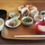 丁字屋 KASHIWA NO HA - 料理写真:朝食ビュッフェ(第一段で食べたもの)