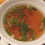 中華そば すずらん - サービススープ