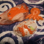 梅かま - 季節やお祝い事には、華やかな細工蒲鉾♪