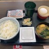 Nakau - こだわり卵の納豆朝食(360円)