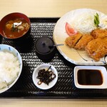 志乃ぶ - ヒレカツ定食　1,250円