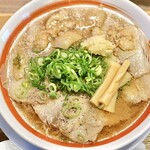 Chuukasoba Ouka - 背脂にんにく中華そば