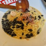 たけとら - 開聞岳のシメにトリュフ揚げ玉