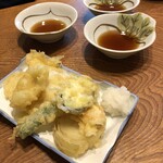Okiyo - イカの天ぷらをシェア