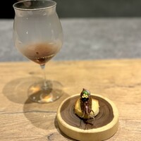 薪焼き flamma - ホタルイカにキャビア、ブリオッシュ