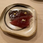鮨 みやした - カツオ、炙りとナマ