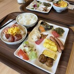 Hoteru Shikanoyu Hanamomiji - 朝から食べるぞ٩( ᐛ )و