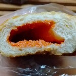 ぱんきち - めんたい塩パンの断面