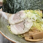 覆麺 智 - つけそば(醤油) のり