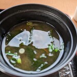 地魚料理 恵比須 - 味噌汁