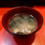 Kei - 鶏の出汁が素晴らしいお味噌汁。