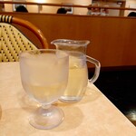 Saizeriya - 白ワイン(250mlデカンタ) 200円