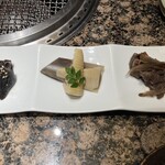 Ushigoro Kan - 季節の前菜3種