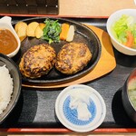 Hidemomoya - ハンバーグ定食（240g）