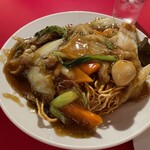 南海飯店 - かたい焼ソバ