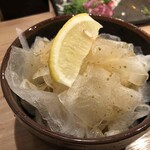 鳥やき串英 - 大根サラダ　385円