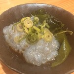 豪快立ち寿司 - 生シラスぽん酢