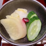 いづもや - 漬物付き