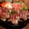 創作料理 改 - 料理写真:刺身盛合せ：金目鯛・真鯵・ヒラマサ・黒鯛