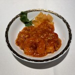 日本橋紫苑 - 海老とトマトのチリソース煮