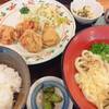 本場讃岐うどん だい吉 - 日替わりセット（うどん＋から揚げ）