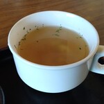 わかの屋 - オムライスにはスープ