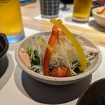 すし うおいち - サラダ(2024年4月)