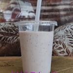 スムージーとスープと醗酵 柚子。 - ドリンク写真:期間限定・久米南産ぶどうのスムージー