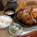 とんかつ春 - スペシャル定食・1300円