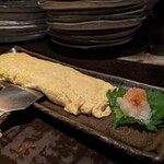 鉄板焼　ぼんの - だし巻き卵