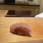 Sushi Nisshin Geppo - 金目鯛(少し炙り)